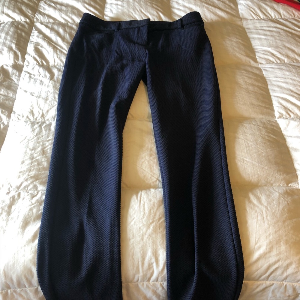 LIKE NEW Express Columnist Pant in Navy Pattern